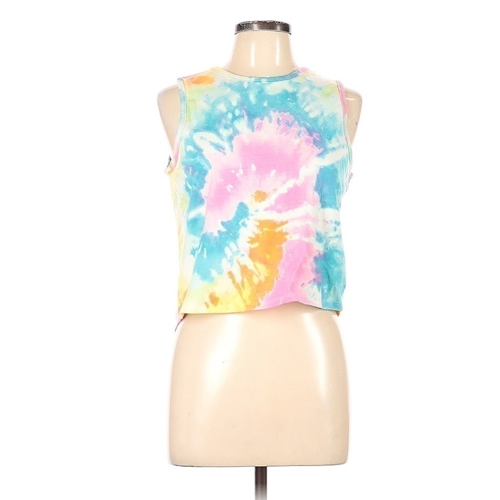 𝅺tie dye open back tank